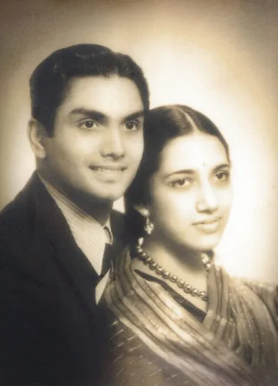 Ramesh seated in his favorite chair during talks