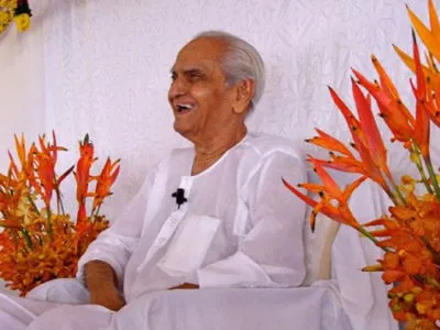 Candid photograph of Ramesh at home in Mumbai