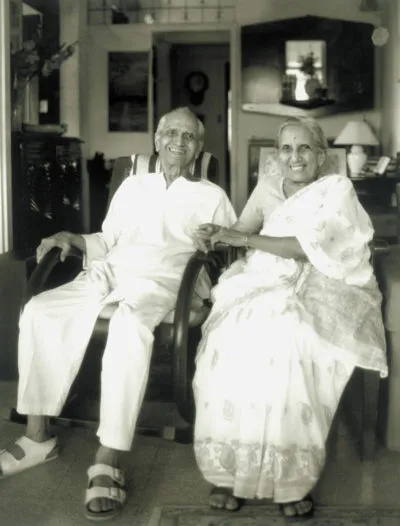 Ramesh in contemplative silence between questions