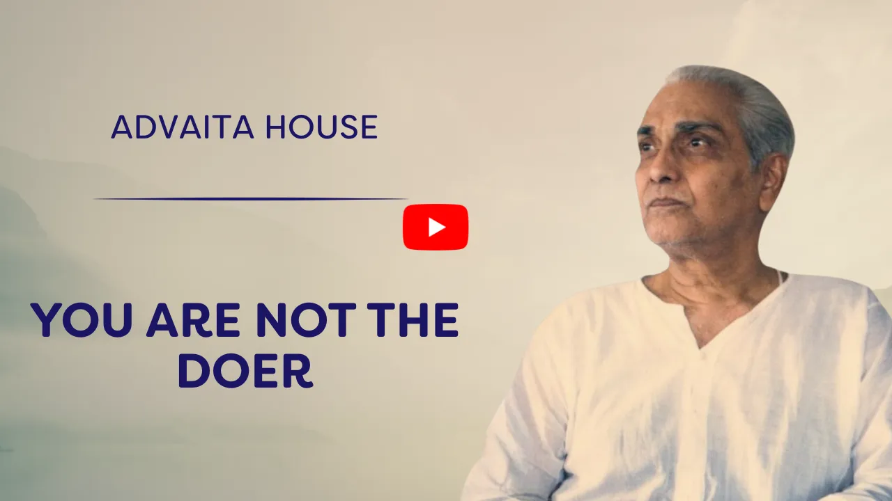 You Are Not The Doer