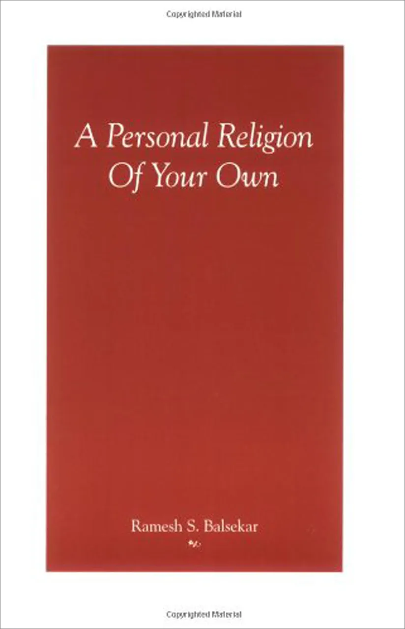 A Personal Religion of Your Own